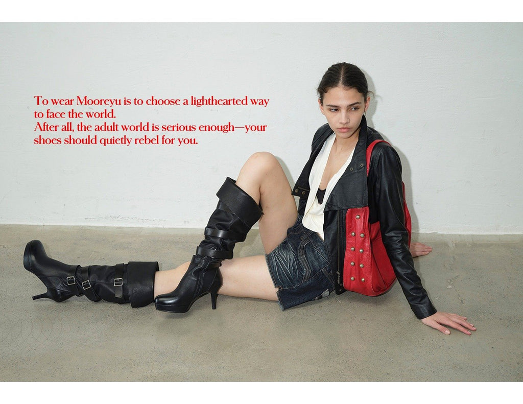 Rogue Buckle High Boots