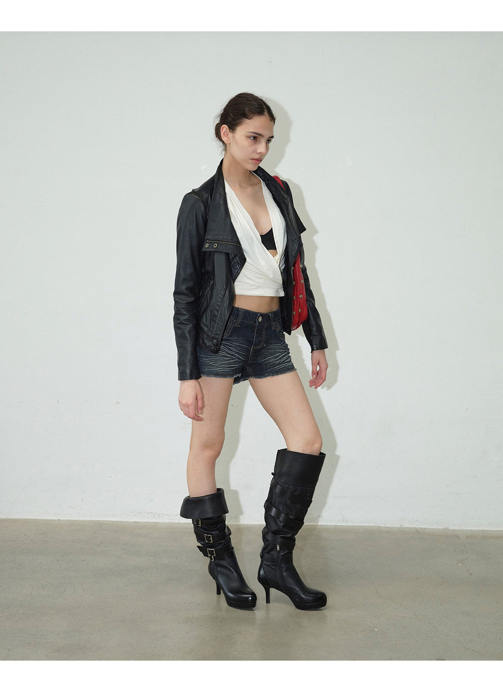 Rogue Buckle High Boots