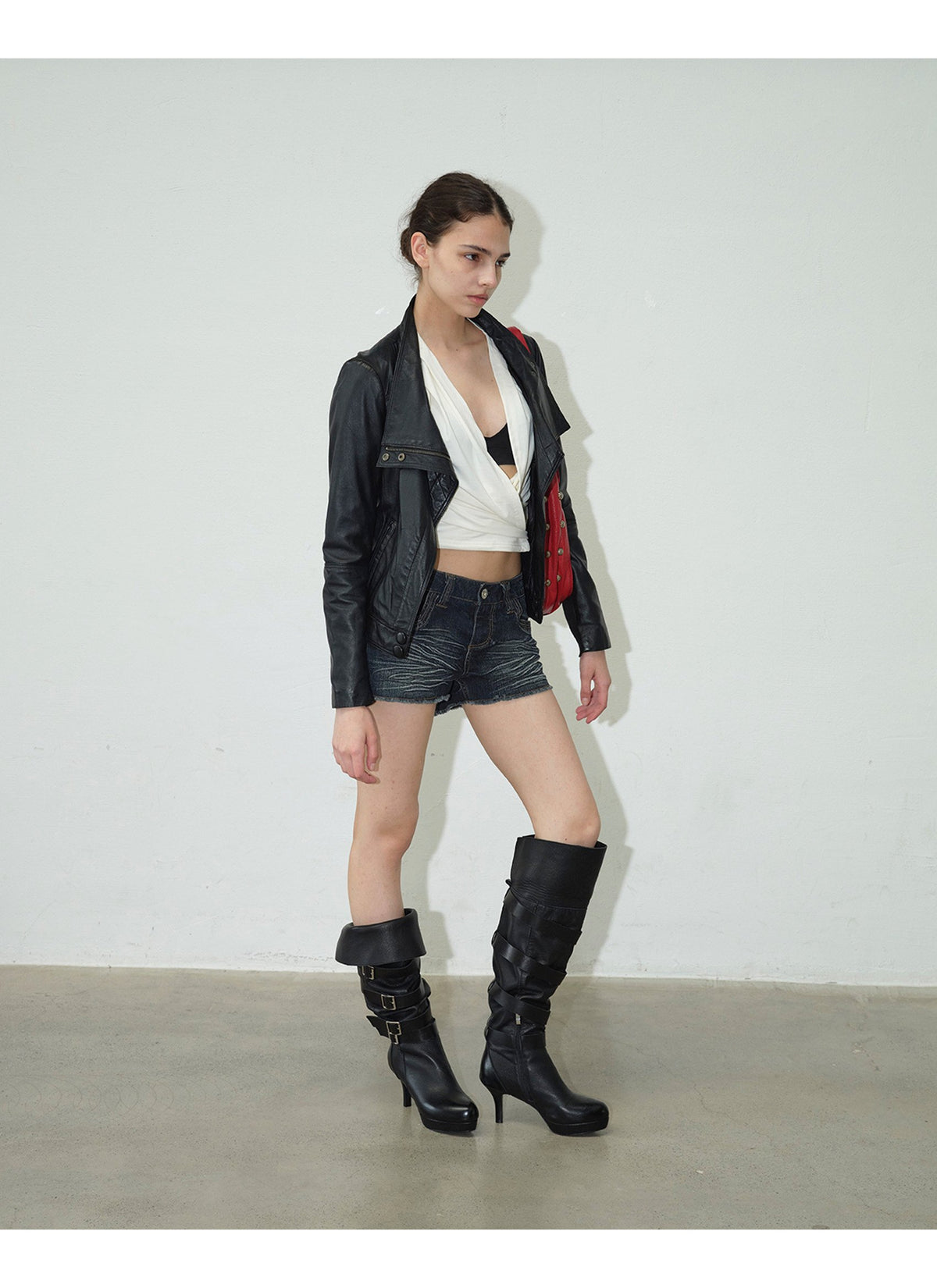 Rogue Buckle High Boots