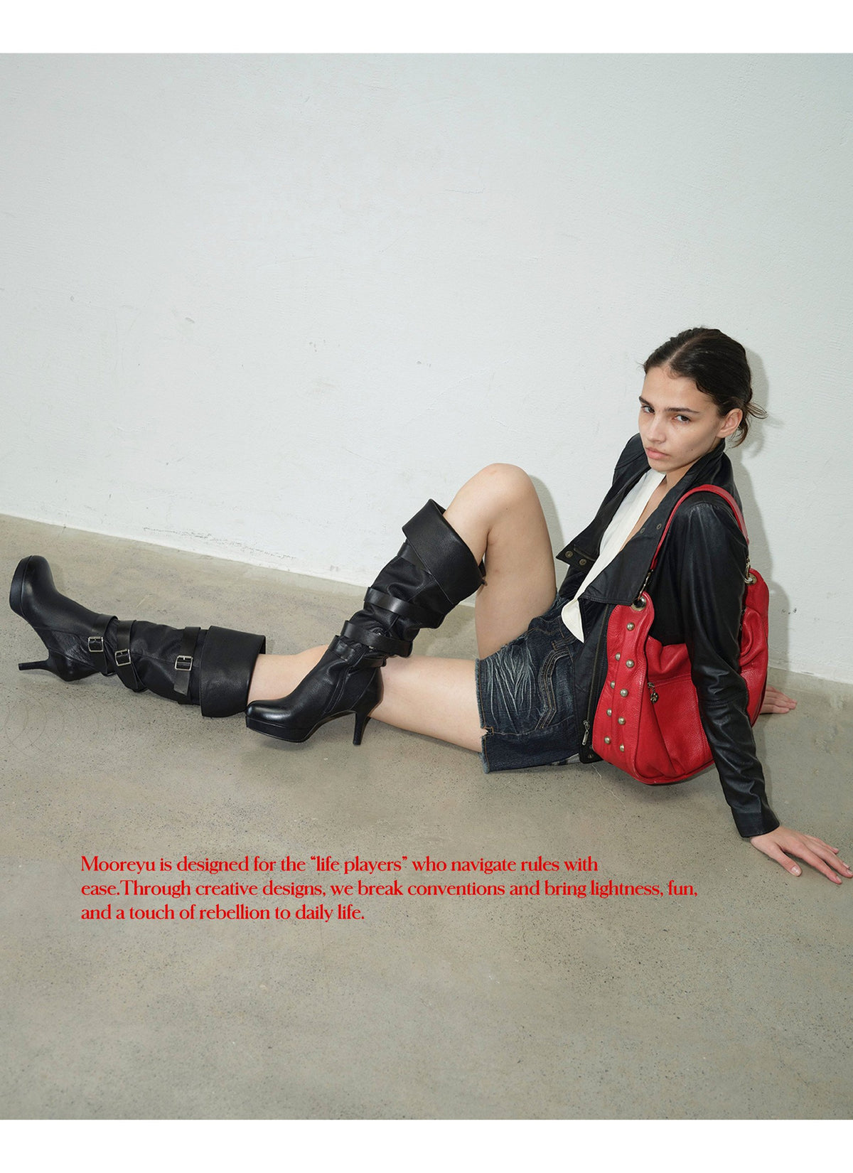 Rogue Buckle High Boots