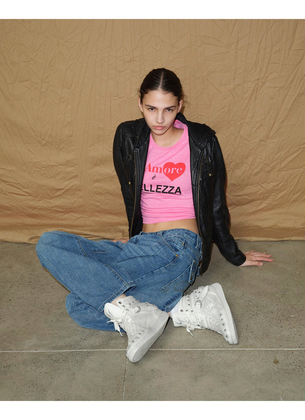 Rebel Star High-Top Sneakers
