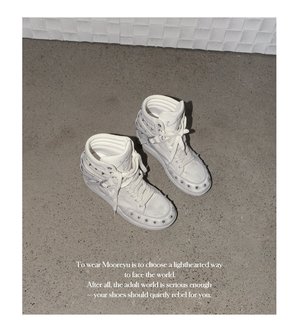 Rebel Star High-Top Sneakers