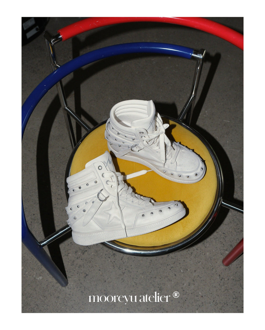 Rebel Star High-Top Sneakers