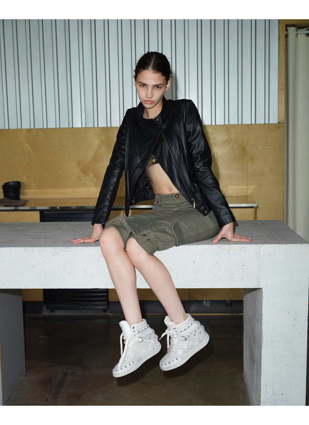 Rebel Star High-Top Sneakers