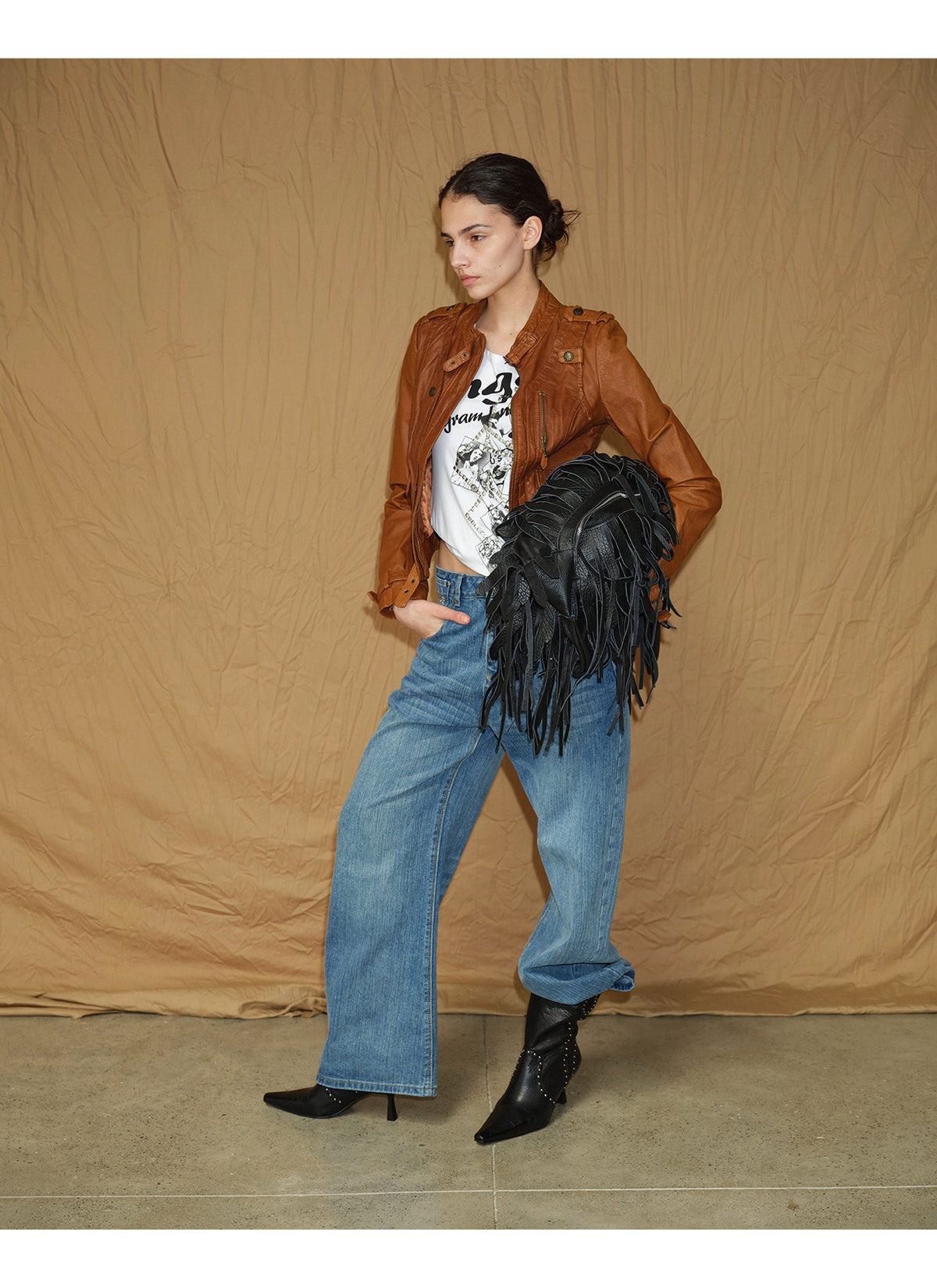 Wild Edge Rivet Boots (2color)