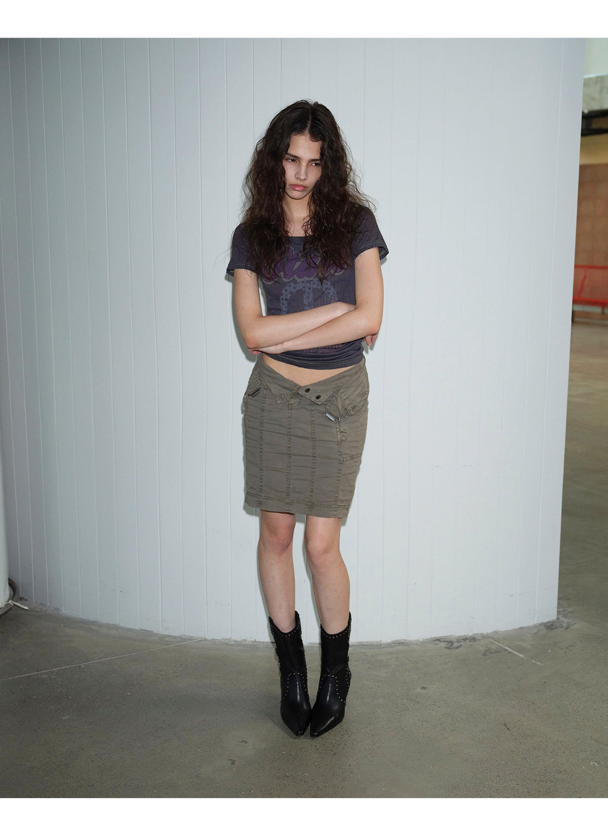 Wild Edge Rivet Boots (2color)