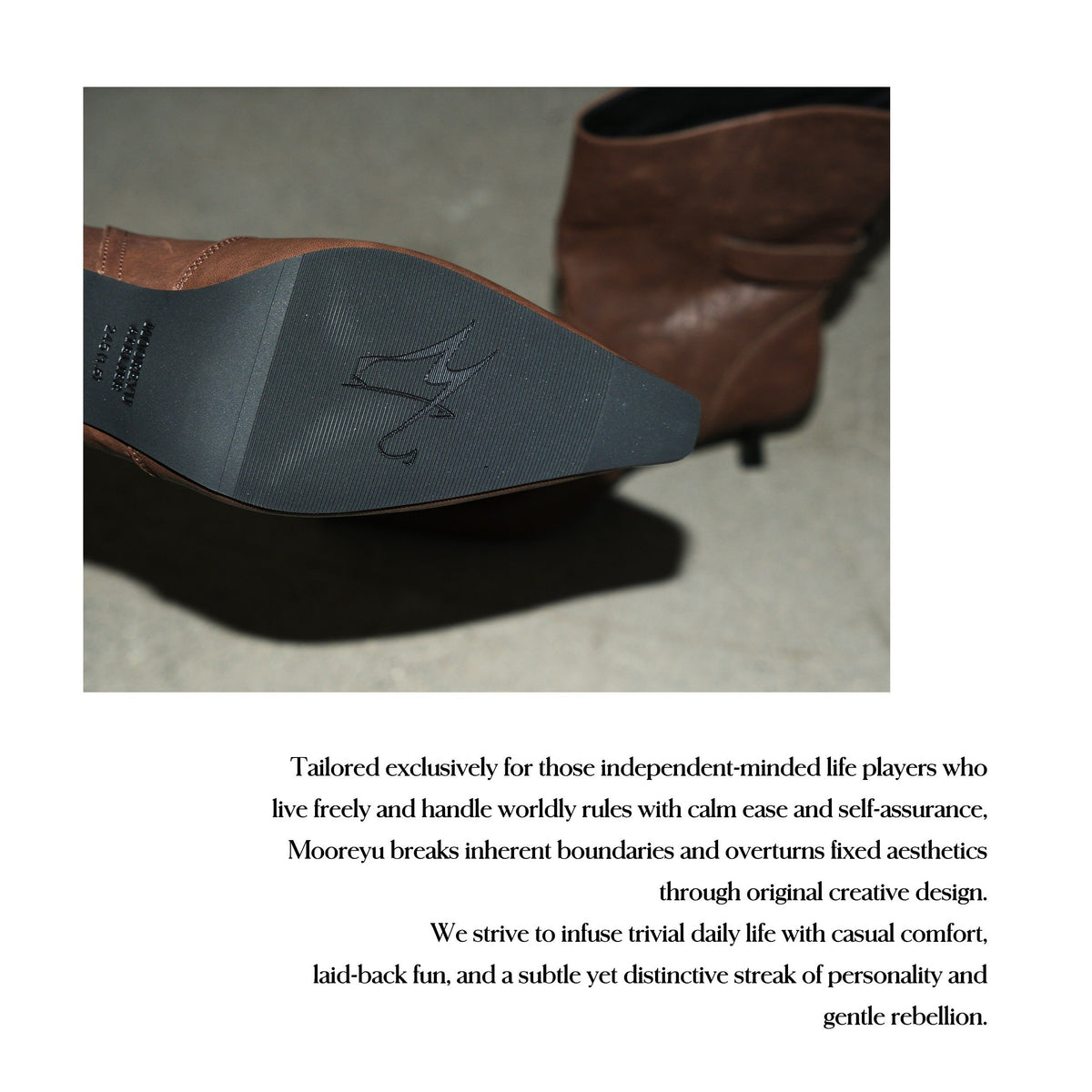 Edge Rider Buckle Boots (2color)