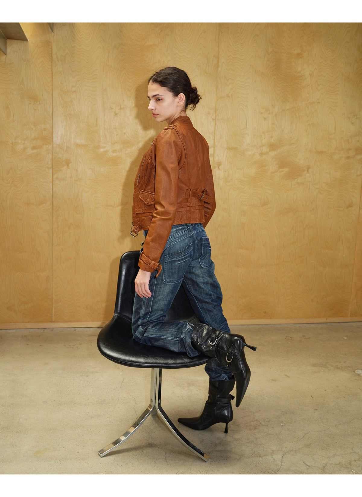 Edge Rider Buckle Boots (2color)