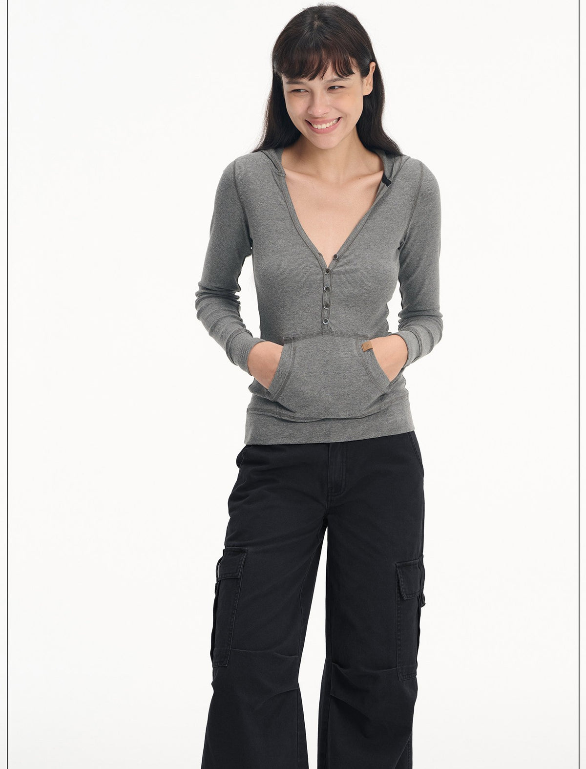 Henry Pocket Hooded Top (3color)