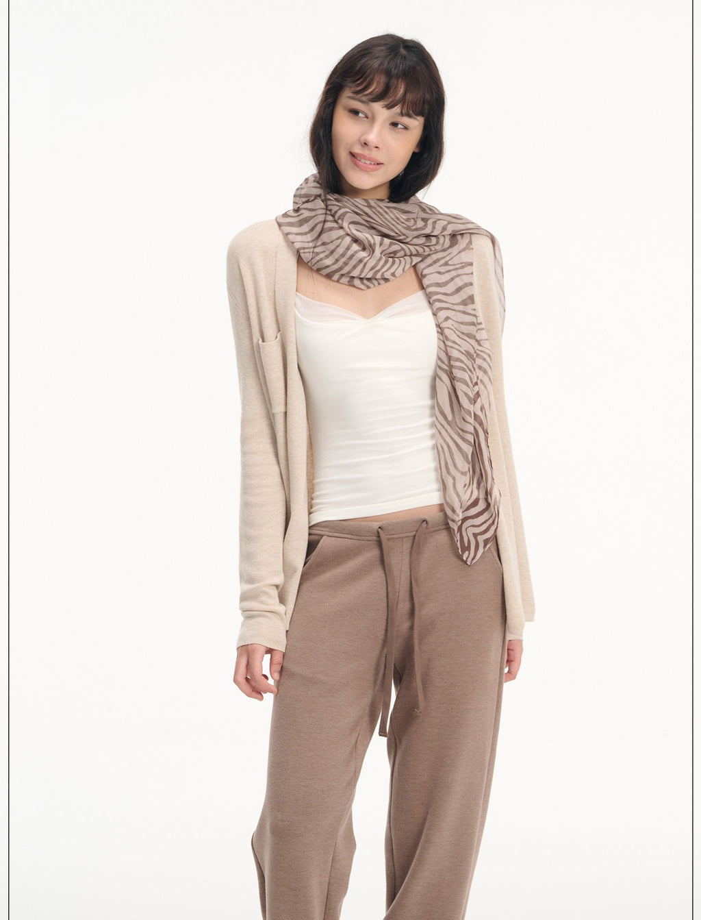 Cross Wrap V-Neck Cardigan (2color)