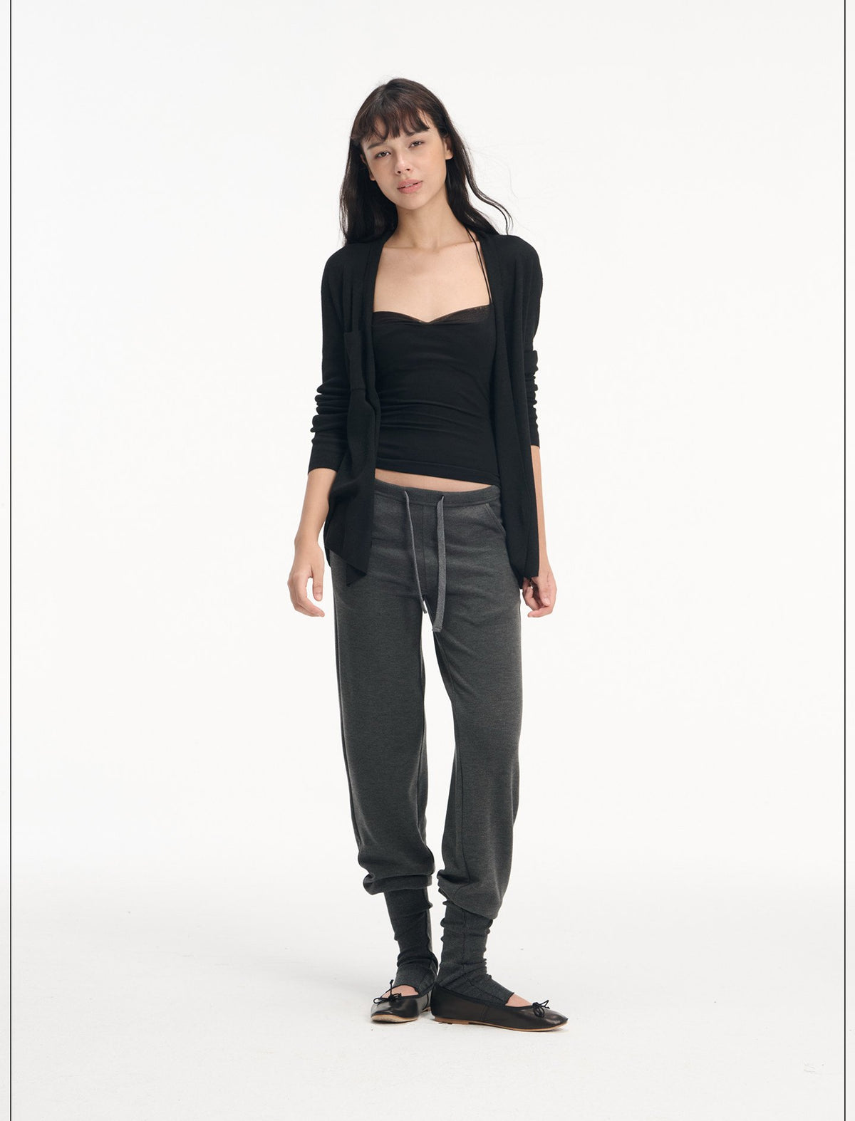 Cross Wrap V-Neck Cardigan (2color)