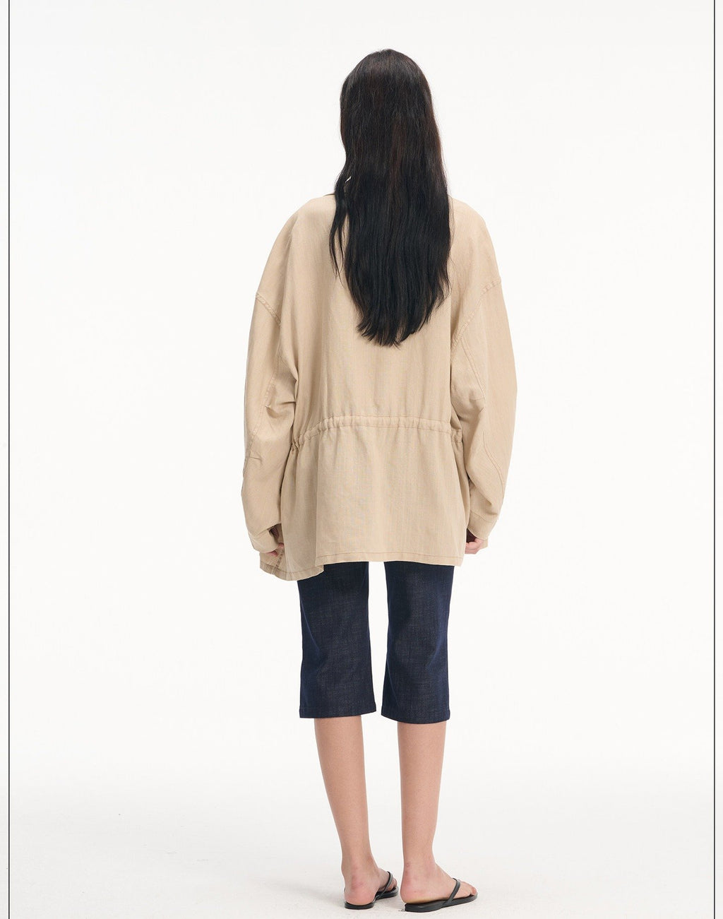Drawstring Utility Field Jacket