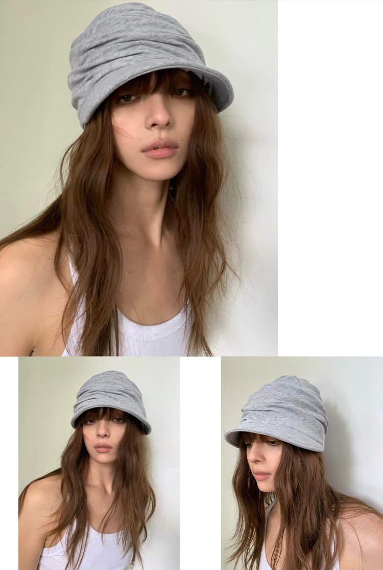 Ruche Brim Hat (3color)