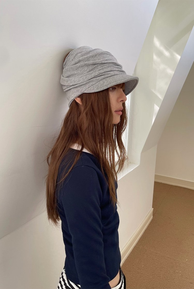 Ruche Brim Hat (3color)