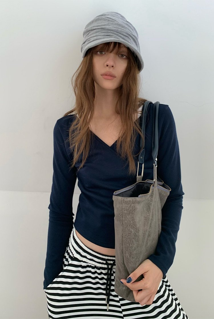 Ruche Brim Hat (3color)