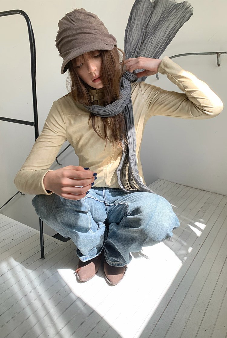 Ruche Brim Hat (3color)