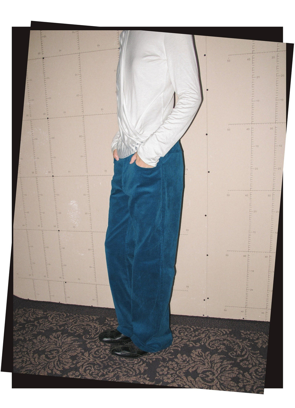 Lake Blue Corduroy Pants
