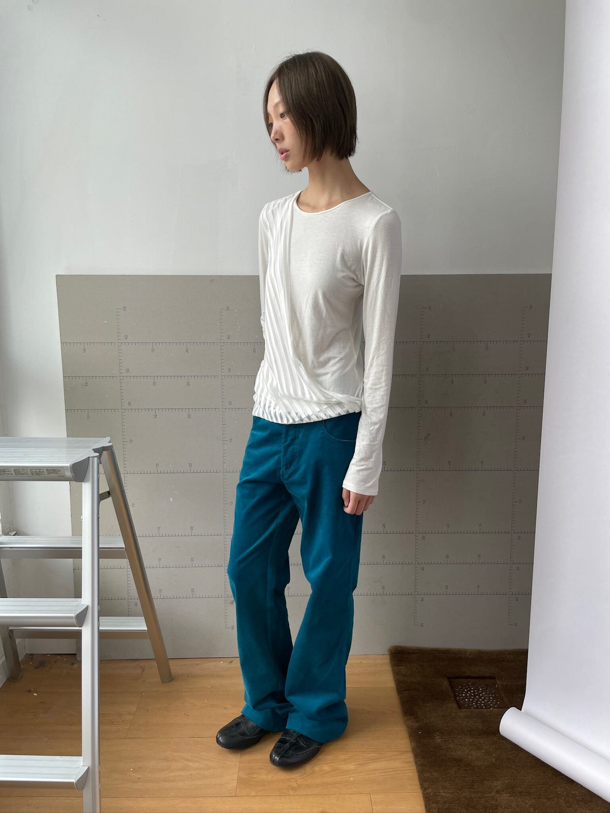 Lake Blue Corduroy Pants