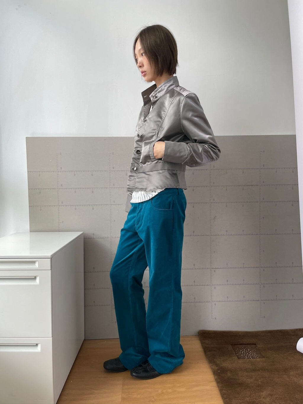 Lake Blue Corduroy Pants