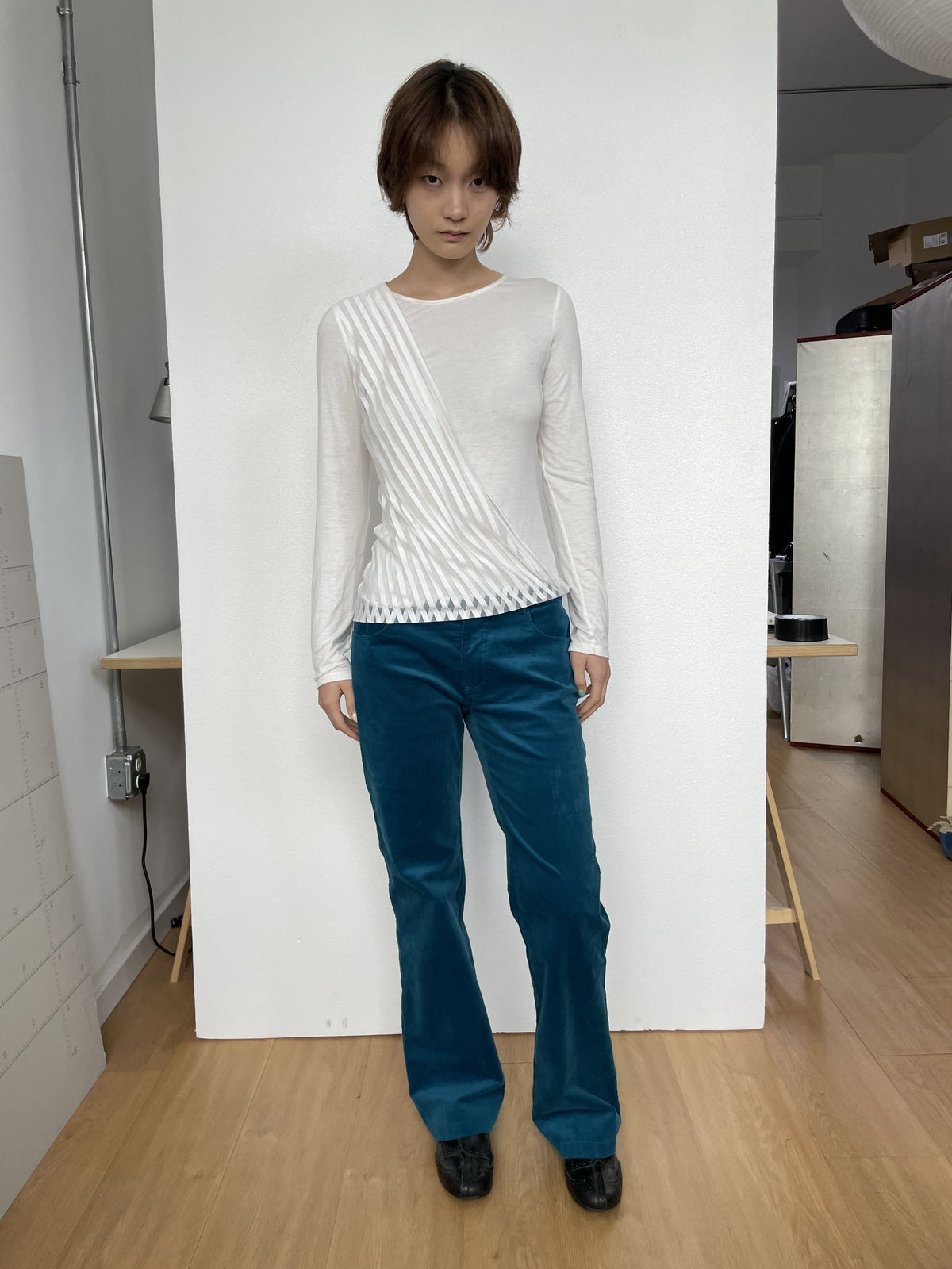 Lake Blue Corduroy Pants