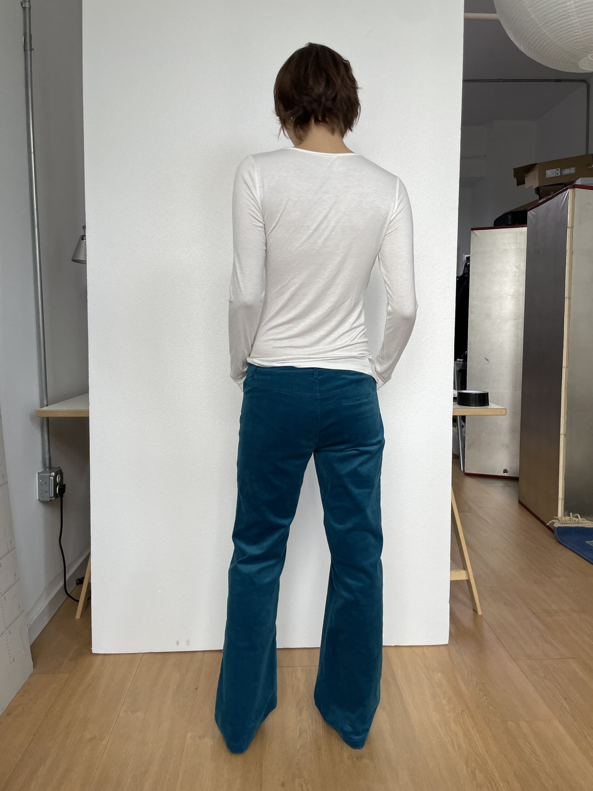 Lake Blue Corduroy Pants