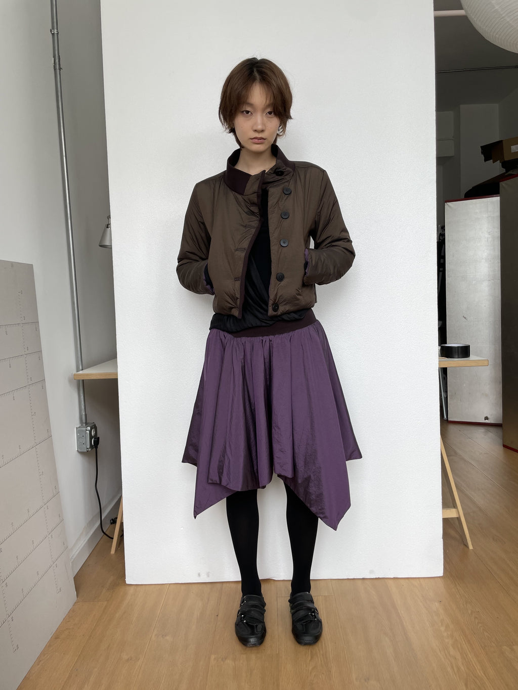 Dual Tone Padded Jacket (2color)