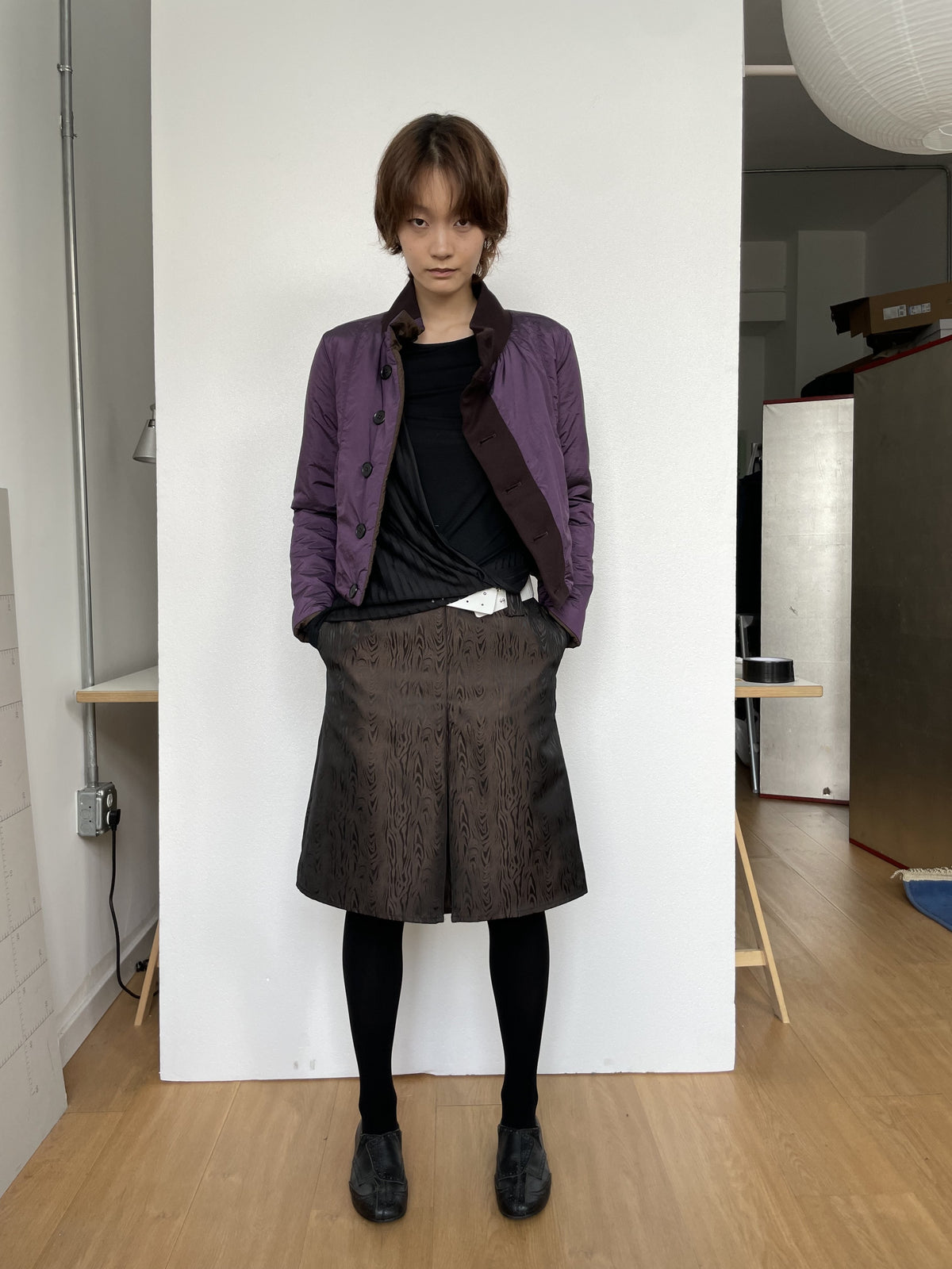 Dual Tone Padded Jacket (2color)