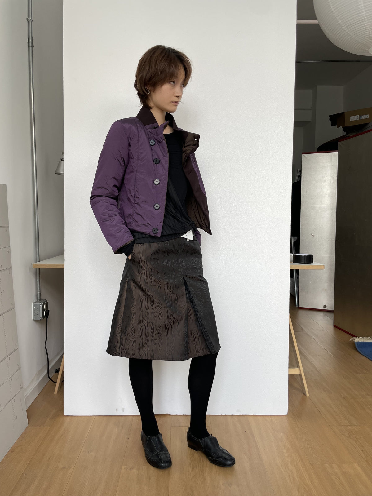 Dual Tone Padded Jacket (2color)
