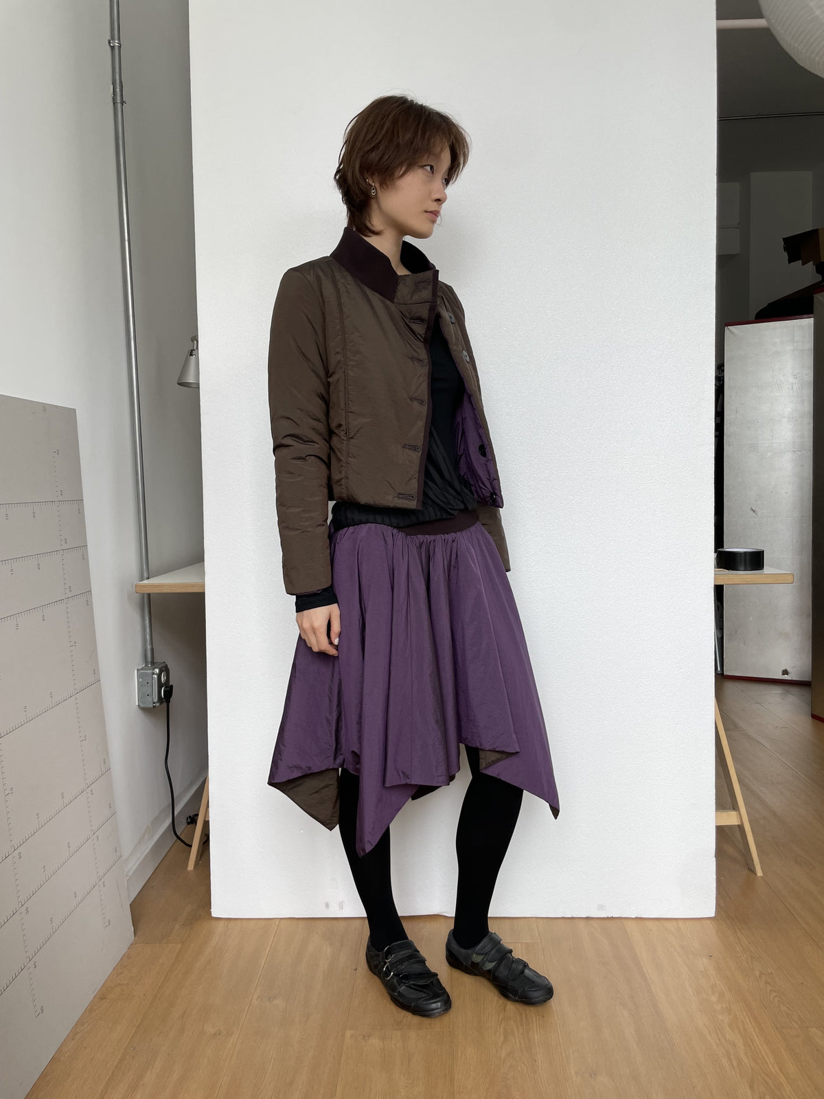 Dual Tone Padded Jacket (2color)