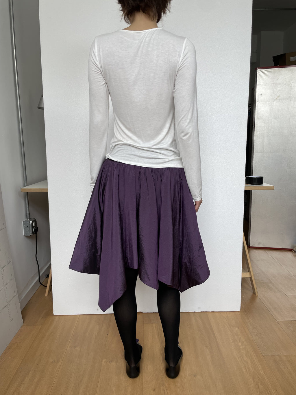 Dual Shade Padded Skirt