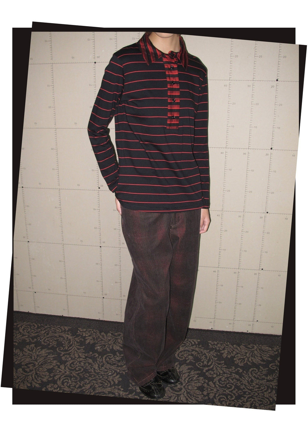 Corduroy Layered Pants