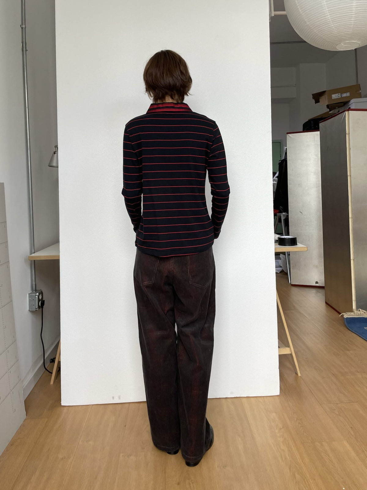 Corduroy Layered Pants