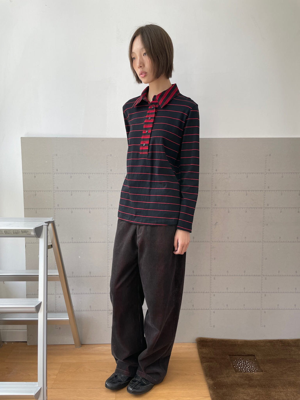Corduroy Layered Pants