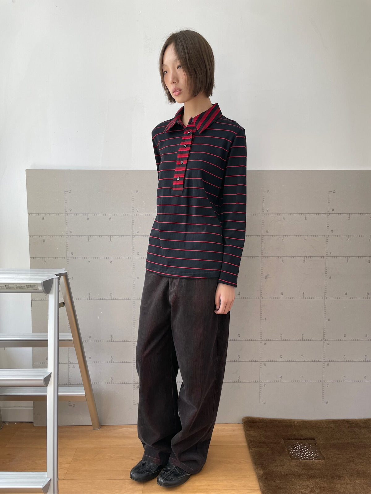 Corduroy Layered Pants