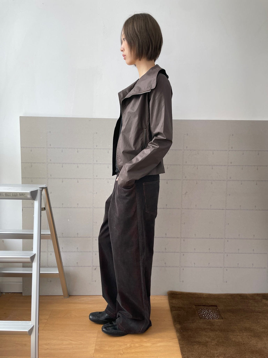 Corduroy Layered Pants
