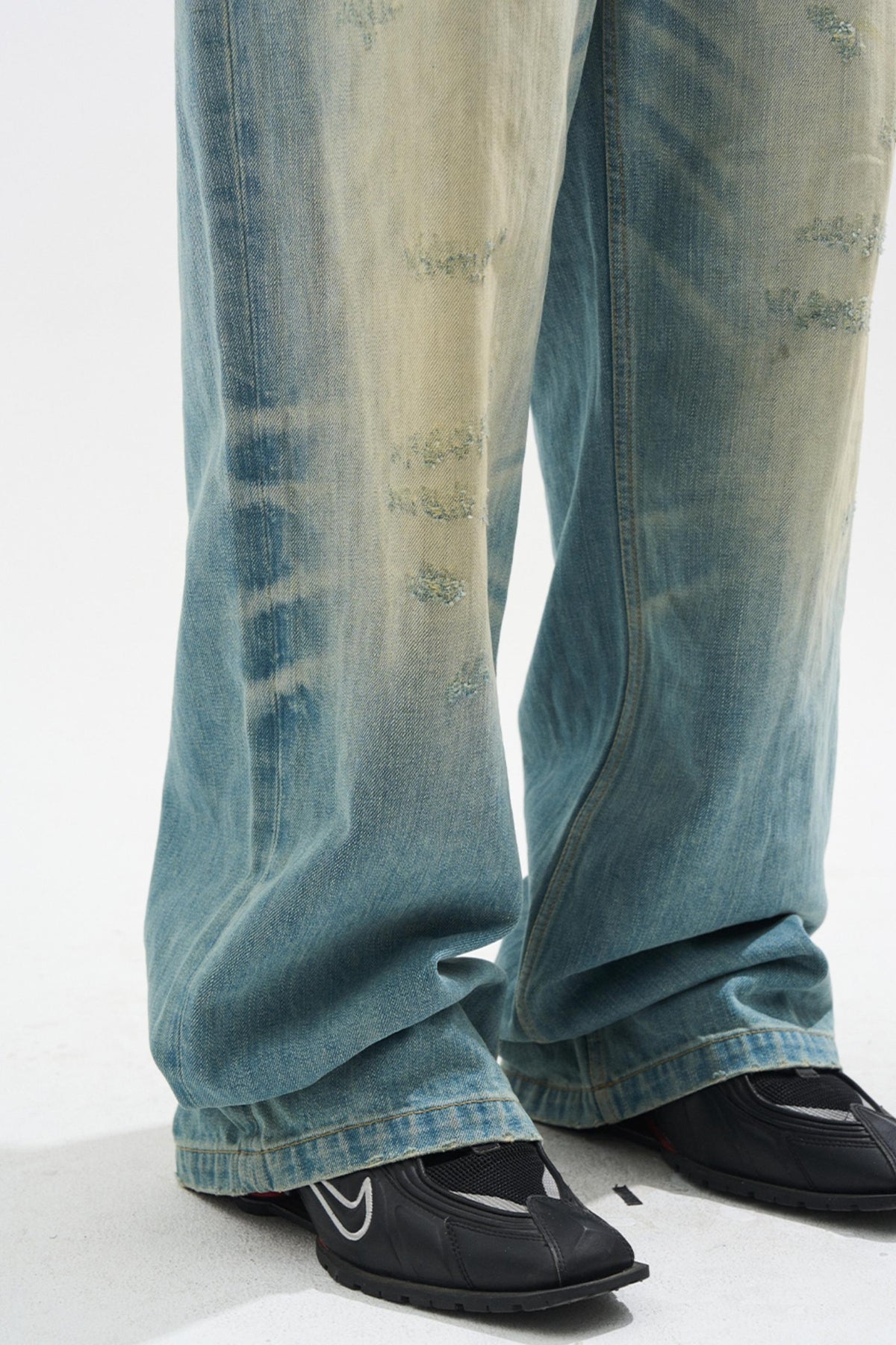 Cat Whiskers Wide-Leg Pants