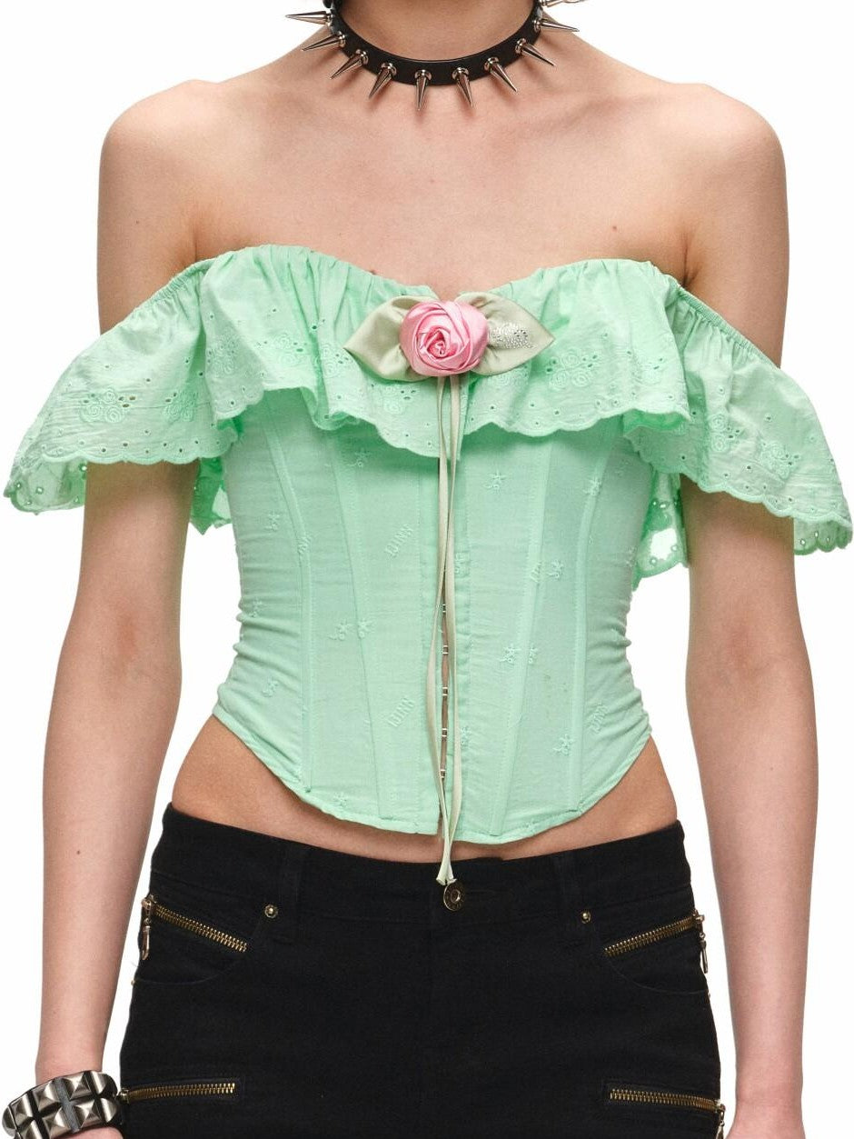 Rose Handmade Hotfix Rhinestone Corsage Dual Use Pin Clip Women's Satin Brooches