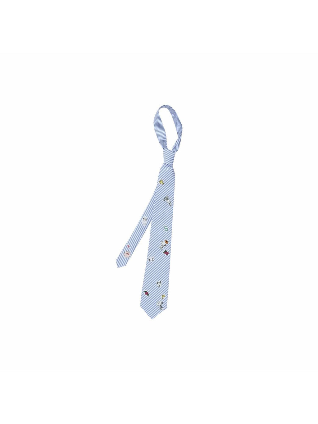 Vintage Sticker Print Designer Aesthetic Two Tone Formal Women's Neckties