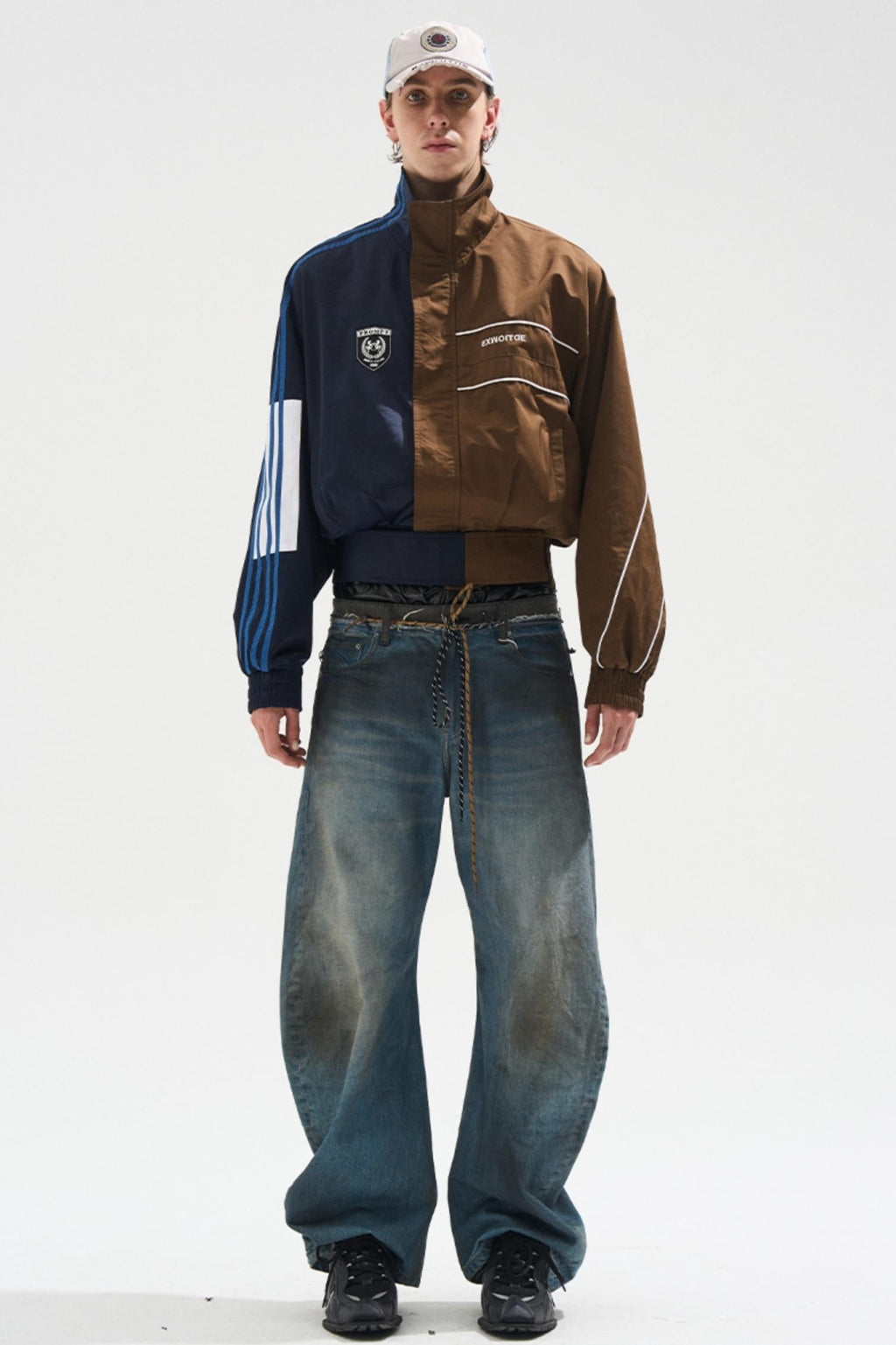 Casual Cropped Zip-Up Jacket
