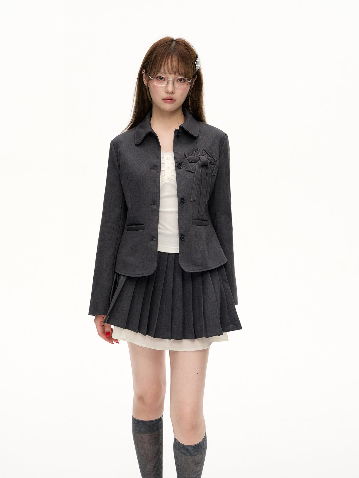Romance Nanci Diamond Preppy Suit Set