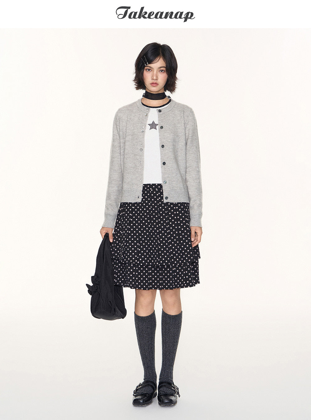 Triple Star Patch Long Sleeve Top