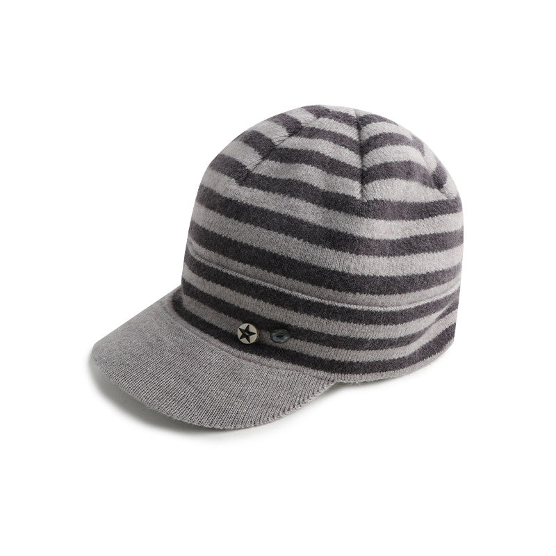 Striped Knit Cap