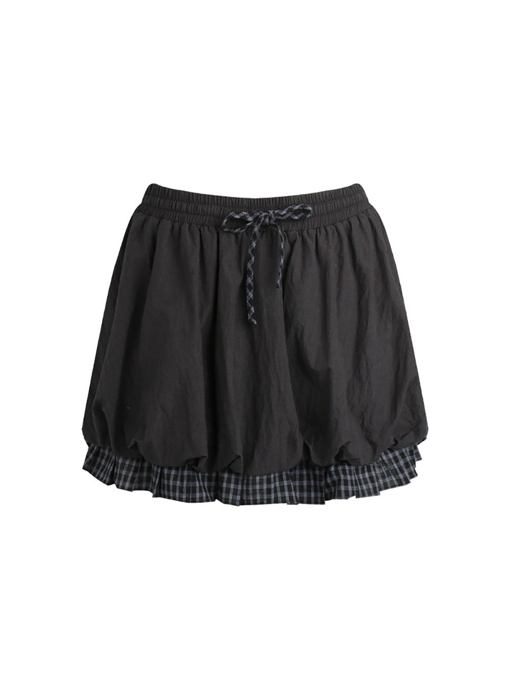 Asy Plaid Shirt& Skirt (2color)