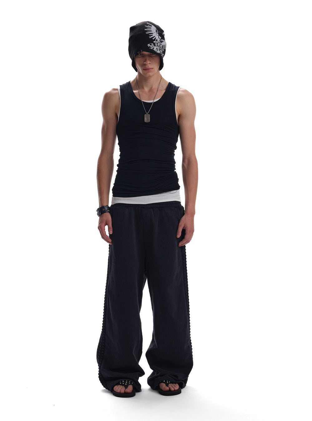 Relief Rivet Baggy Pants