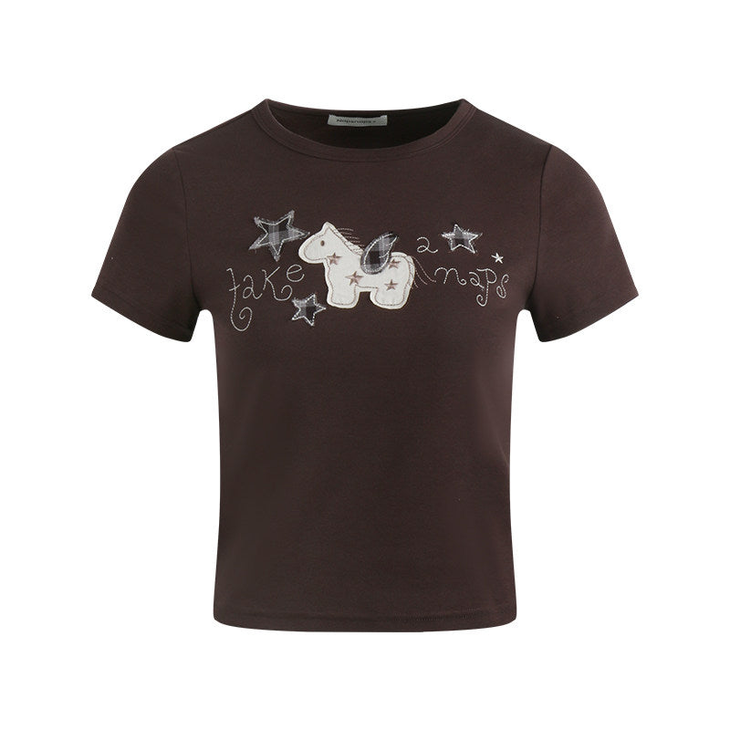 Take A Naps Graphic Top (2color)