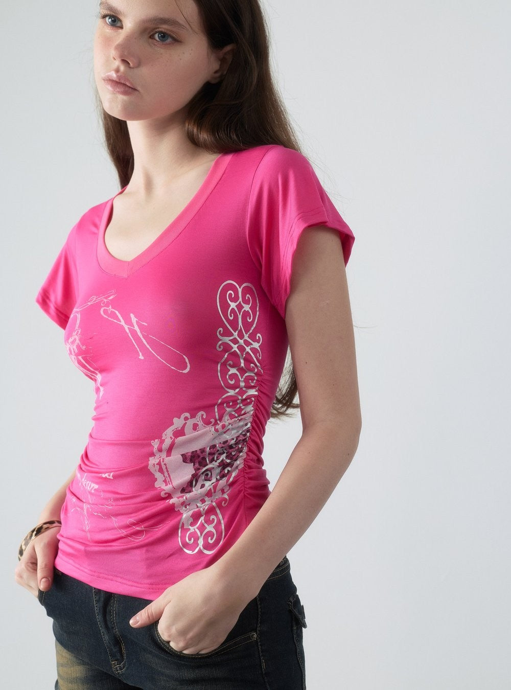 Pink Voltage Top