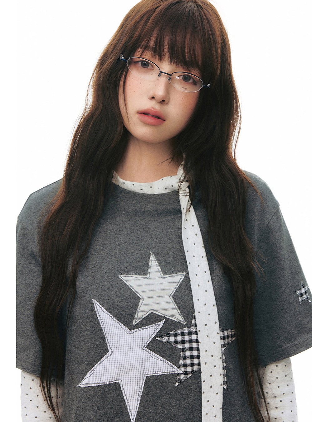 Star Patch Crush Tee (2color)
