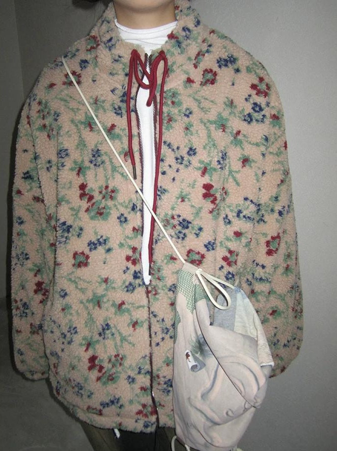 3months | RETRO PLUSH JACKET【ID:TN00050】