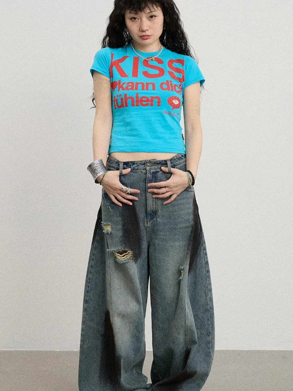 New Sleeveless Crop Top T-Shirt