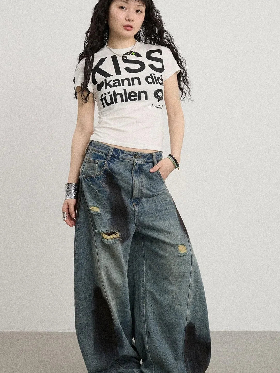 New Sleeveless Crop Top T-Shirt